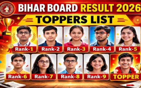 Bihar Board Class 12th Topper List Kab Jari Hoga 2026