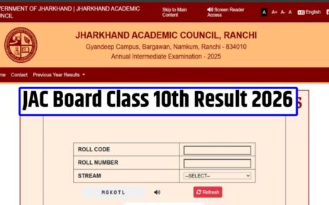 JAC Board Class 10th Result 2026 Date