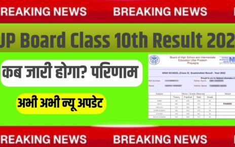 UP Board 10th & 12th Result 2026 Date Kab Jari Hoga