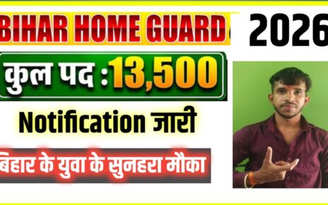 Bihar Home Guard Vacancy 2026 Me kab Aayega