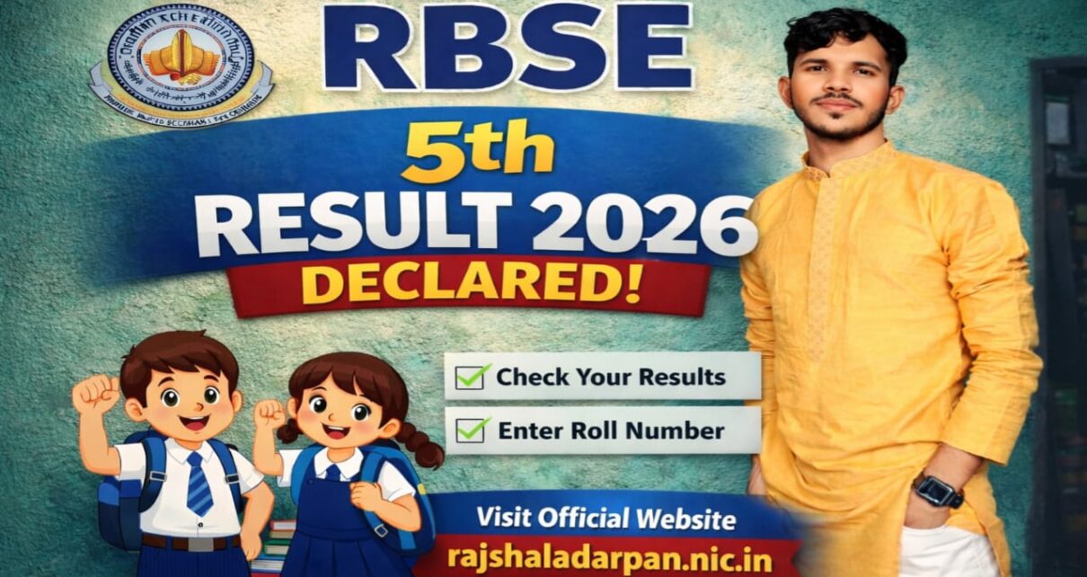 Rajasthan Board Class 5th Result 2026