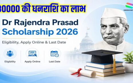 Dr. Rajendra Prasad Scholarship Form 2026-27